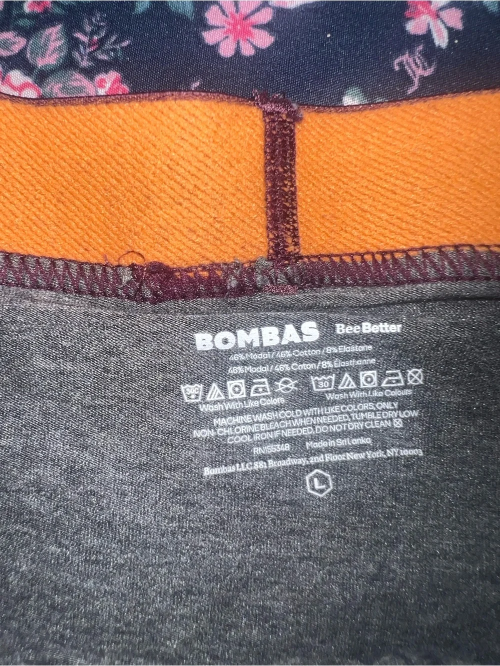Bombas men’s boxer briefs size large